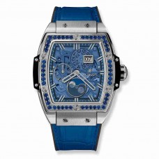 Hublot Spirit Of Big Bang Moonphase Titanium Dark Blue 42mm 647.NX.5171.LR.1201