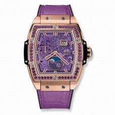 Hublot Spirit Of Big Bang Moonphase King Gold Purple 42mm 647.OX.4781.LR.1205