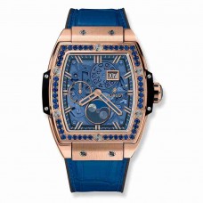 Hublot Spirit Of Big Bang Moonphase King Gold Dark Blue 42mm 647.OX.5181.LR.1201