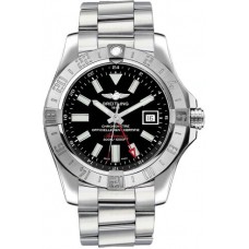 Breitling Avenger II GMT Black Dial Mens A3239011/BC35/170A