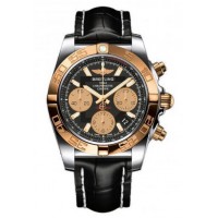 Breitling Chronomat 41 Stainless Steel & Gold CB014012/BA53