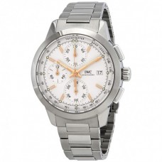 IWC Ingenieur Chronograph Automatic Silver Dial Mens IW380801