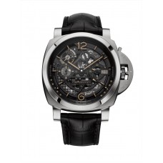 Panerai L ASTRONOMO Luminor 1950 Tourbillon Moon Phases Equation of Time GMT 50mm PAM00920