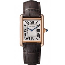 Cartier Tank Louis Silver Dial Ladies Hand Wound WGTA0011