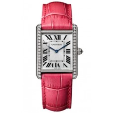 Cartier Tank Louis 18ct White Gold And Diamond WJTA0015