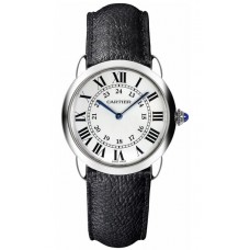 Cartier Ronde Solo Silvered Light Opaline Dial Ladies WSRN0019