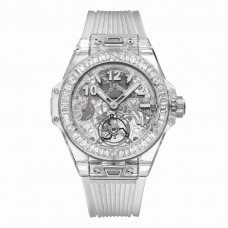 Hublot Big Bang Tourbillon Power Reserve 5 days Sapphire Baguettes 45mm 405.JX.0120.RT.1904 Hublot Big Bang Tourbillon Power Reserve 5 days Sapphire Baguettes 45mm 405.JX.0120.RT.1904