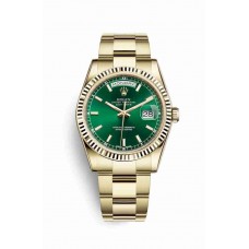 Rolex Day-Date 36 Green Dial m118238-0433