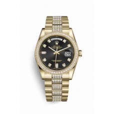 Rolex Day-Date 36 Black diamonds m118348-0014