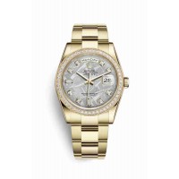 Rolex Day-Date 36 Meteorite diamonds m118348-0097