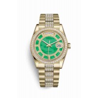 Rolex Day-Date 36 Carousel of green jade Dial m118348-0179
