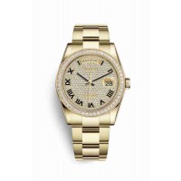 Rolex Day-Date 36 Diamond-paved Dial m118348-0226