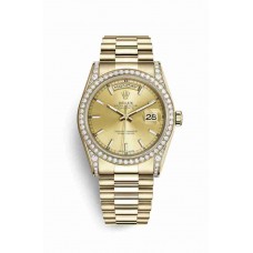 Rolex Day-Date 36 Champagne Dial m118388-0046