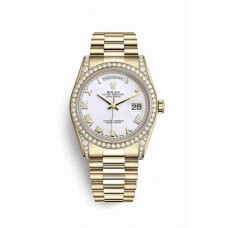 Rolex Day-Date 36 White Dial m118388-0082 Rolex Day-Date 36 White Dial m118388-0082