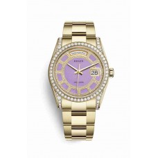 Rolex Day-Date 36 Carousel of lavender jade Dial m118388-0158