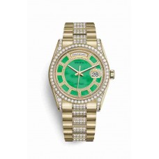 Rolex Day-Date 36 Carousel of green jade Dial m118388-0159