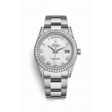 Rolex Day-Date 36 diamonds White Dial m118389-0119