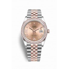 Rolex Datejust 36 Everose gold Rose diamonds m126281rbr-0015