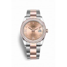Rolex Datejust 36 Everose gold Rose diamonds m126281rbr-0016