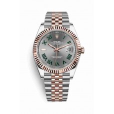 Rolex Datejust 41 Everose gold Slate Dial m126331-0016