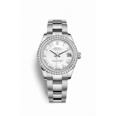 Rolex Datejust 31 White gold White Dial m178384-0020