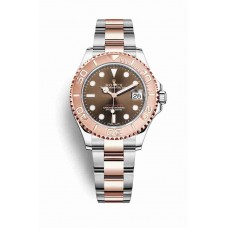 Rolex Yacht-Master 37 Everose gold Chocolate Dial m268621-0003