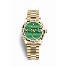 Rolex Datejust 31 Malachite diamonds m278278-0004