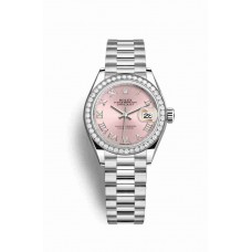 Rolex Datejust 28 Platinum Pink Dial m279136rbr-0012