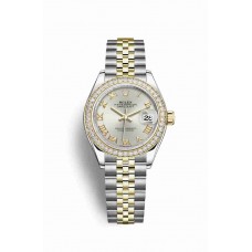 Rolex Datejust 28 Yellow Silver Dial m279383rbr-0005