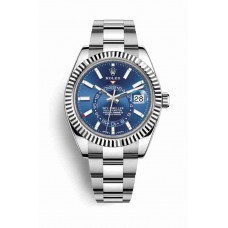 Rolex Sky-Dweller White gold Blue Dial m326934-0003