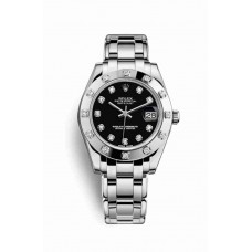 Rolex Pearlmaster 34 Black diamonds m81319-0014