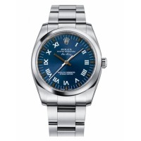 Rolex Air-King Domed Bezel Blue dial 114200 BLRO Replica