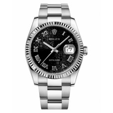 Rolex Datejust 36 116234 Steel Black Jubilee Dial Oyster bracelet