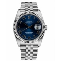 Rolex Datejust 36mm Steel Blue Dial Jubilee Bracelet 116234 BLRJ Replica