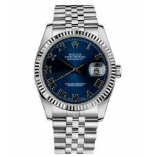 Rolex Datejust 36mm Steel Blue Dial Jubilee Bracelet 116234 BLRJ Replica