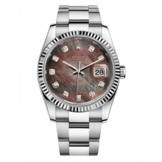 Rolex Datejust 36 116234 Steel Dark Mother of Pearl Dial Oyster bracelet