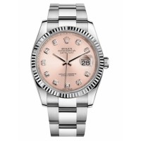 Rolex Datejust 36 116234 Steel Pink Dial Oyster bracelet