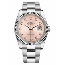 Rolex Datejust 36 116234 Steel Pink Dial Oyster bracelet