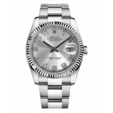 Rolex Datejust 36 116234 Steel Silver Concentric Dial Oyster bracelet