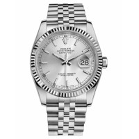 Rolex Datejust 36 116234 Steel Silver Dial Jubilee Bracelet