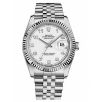Rolex Datejust 36 116234 Steel White Dial Jubilee Bracelet