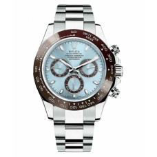 Rolex Daytona Platinum Ice blue dial 116506 IB Replica