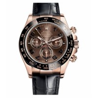 Rolex Daytona Rose Gold Chocolate brown dial 116515 LNBR Replica