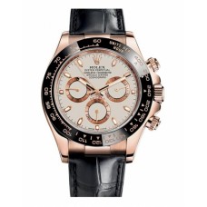 Rolex Daytona Rose Gold Ivory dial 116515 LNI Replica