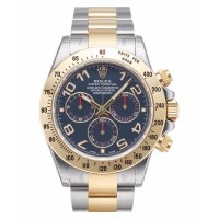 Rolex Daytona steel gold Blue dial 116523 BLA replica