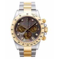 Rolex Daytona steel gold Dark MOP dial 116523 DKYM replica