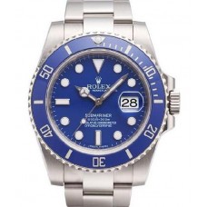 Rolex Submariner Date Blue Bezel and Dial 116619LB Replica