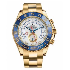 Rolex Yacht-Master II White Dial Blue Bezel 116688 Replica