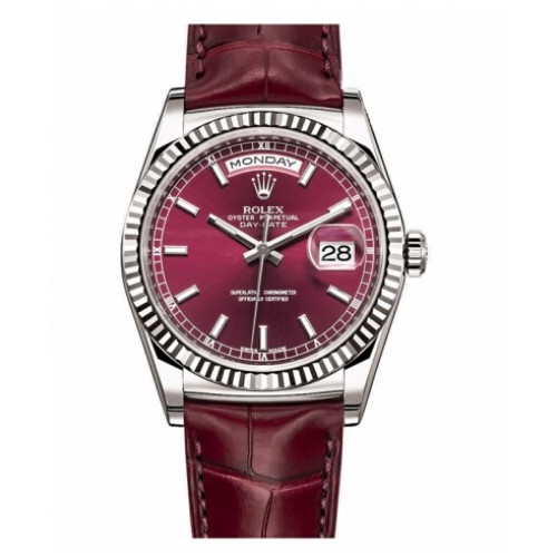 rolex day date cherry