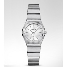 Omega Constellation Brushed Quartz Replica Watch 123.10.24.60.02.001